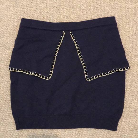 Opening Ceremony peplum knit skirt - Picture 3 of 7